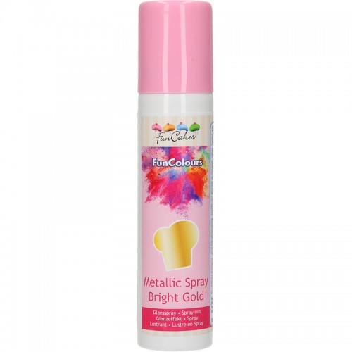 Corante Spray Dourado 